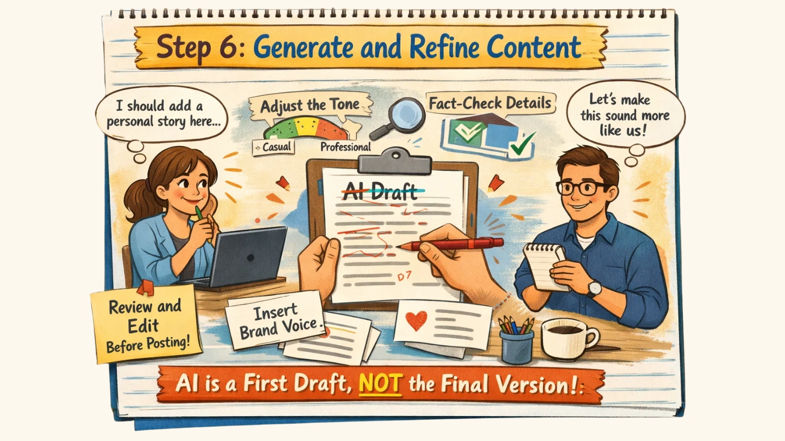 Create and Improve Content generate-and-refine-content