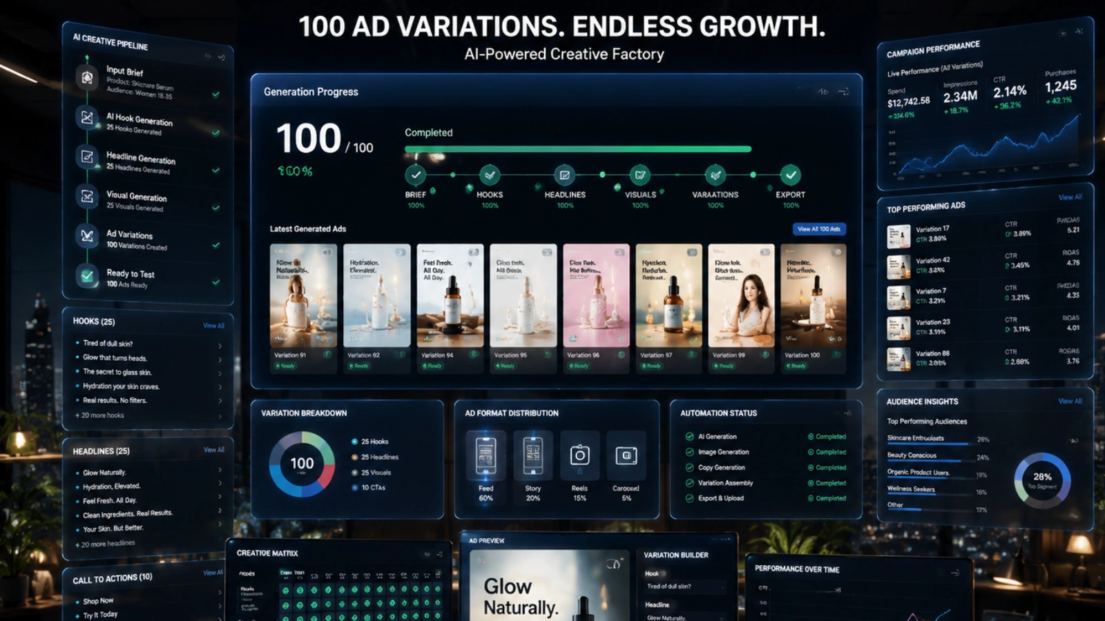 The Experiment: 100 Ads in 7 Days the-experiment-100-ads-in-7-days