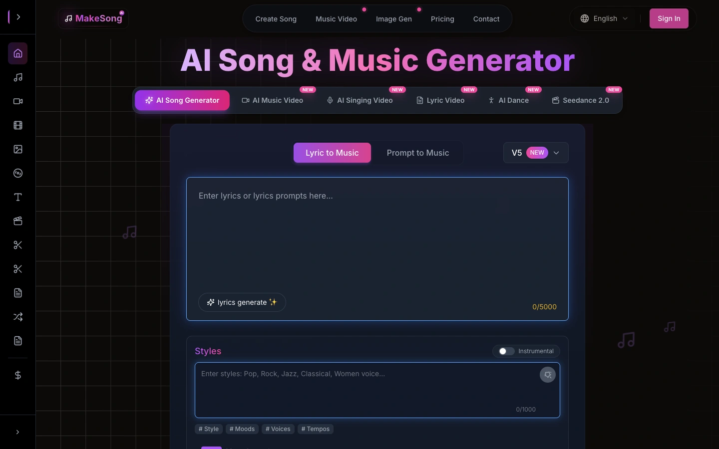 makesong
