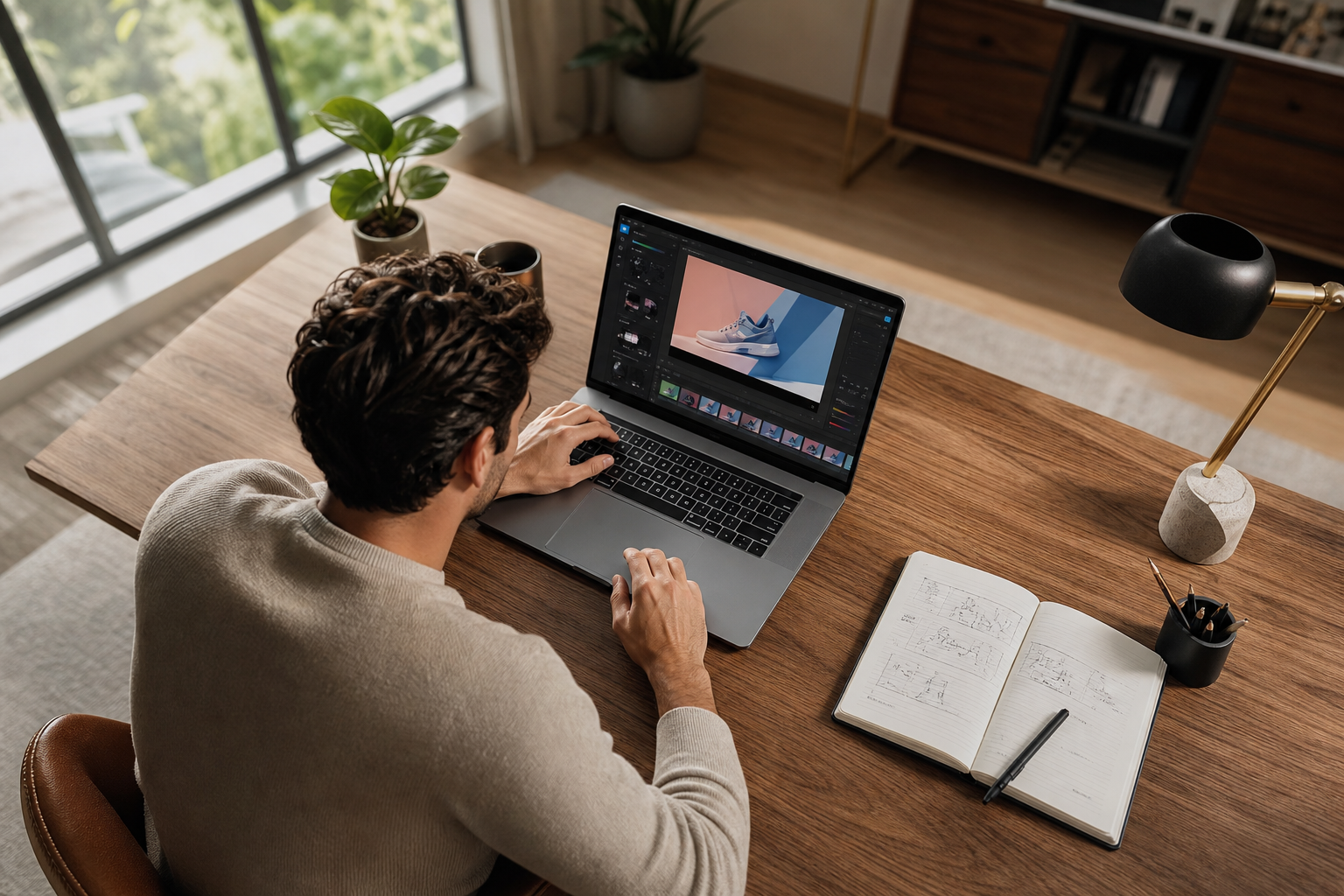 step-by-step ai video ad maker process