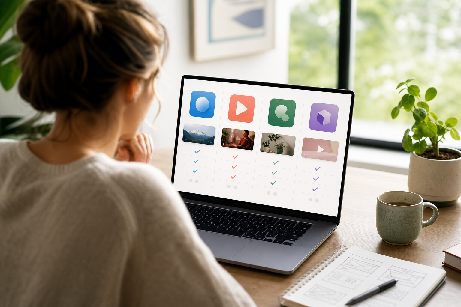 best ai video ad maker comparison chart