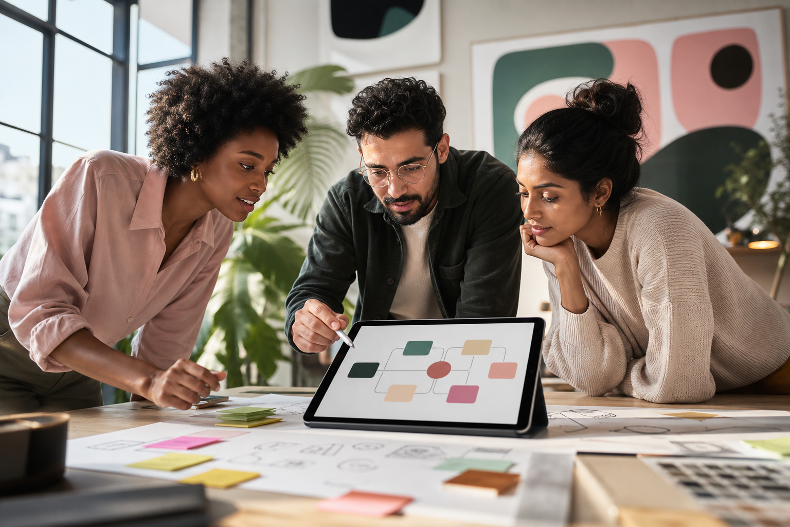 step-by-step agency evaluation flow