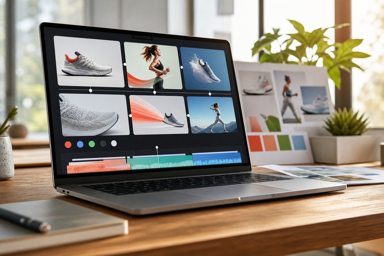 ai video ad maker storyboard view