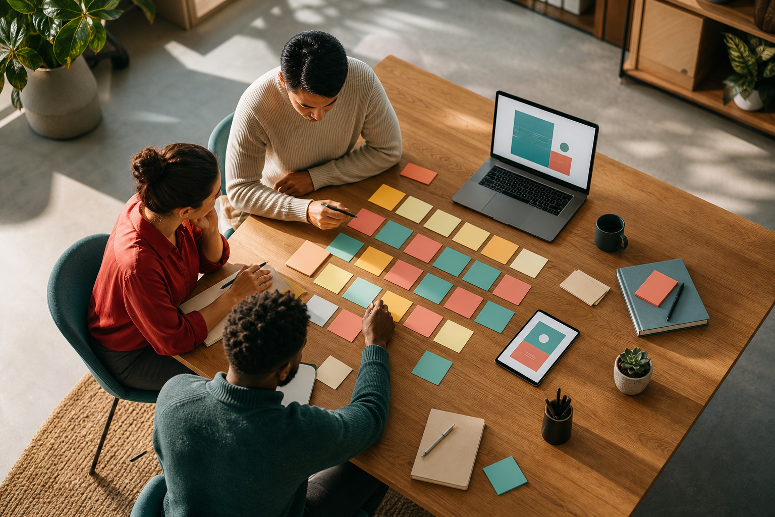 step-by-step ad copy flow