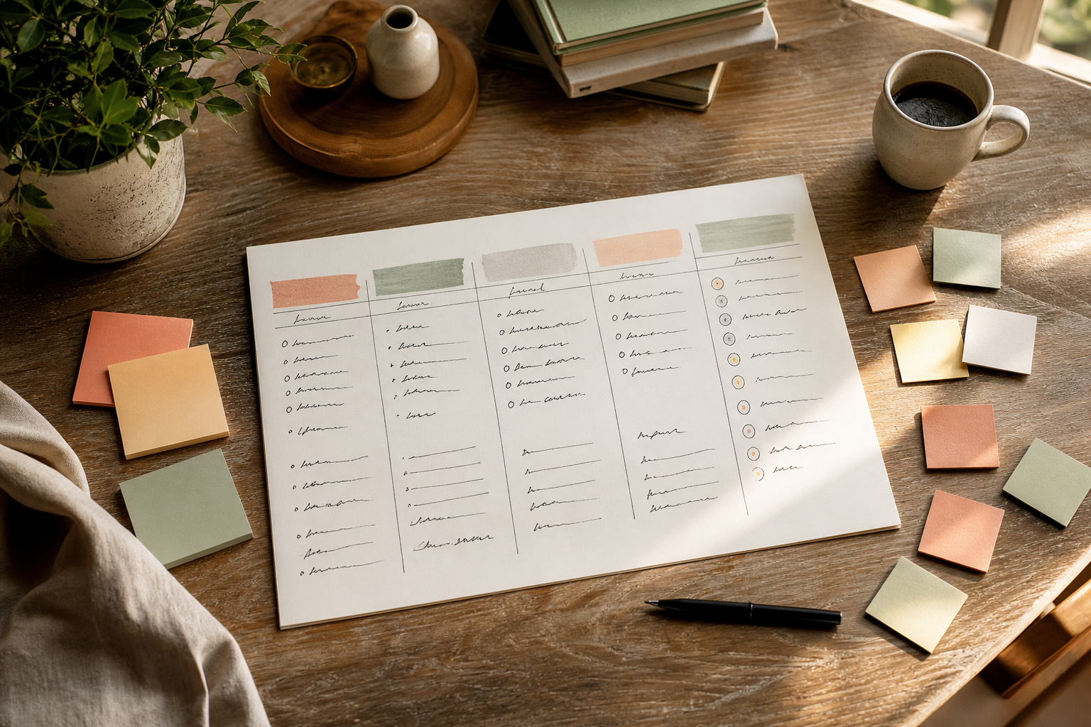 step-by-step podcast name worksheet