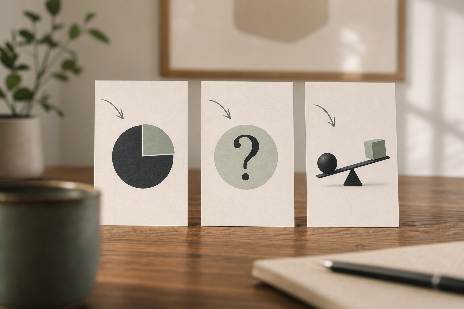 visual break showing three hook types: statistic, question, contrarian