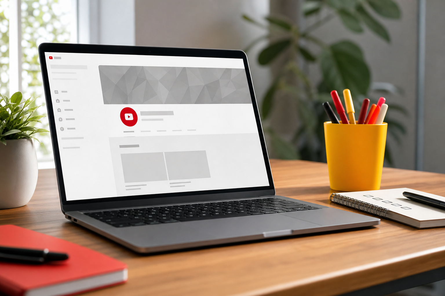 brand system checklist for a new YouTube channel